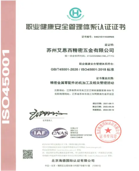 ISO 45001
