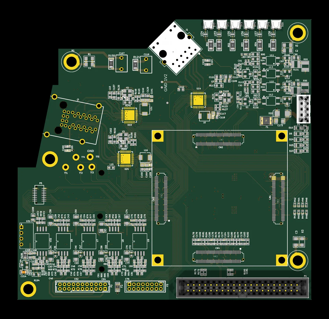 Servo control board of our own design — Zynq SoC